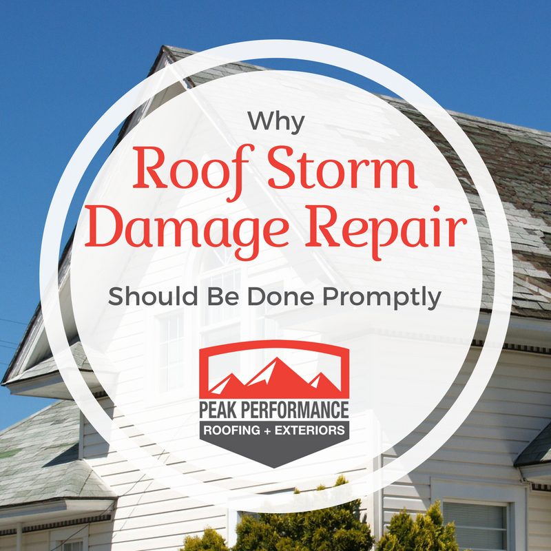 Roof Storm Damage Repair